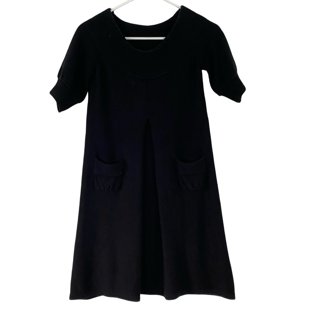Appartamento 50 Retro Aline Dress Women XS Black Made In Italy Maglificio Marisa